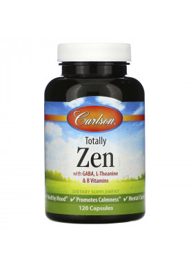 Carlson Labs, Totally Zen, 120 Capsules