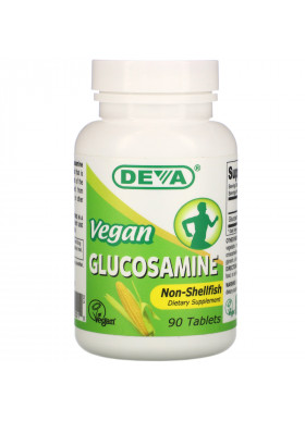 Deva, Vegan Glucosamine, 90 Tablets