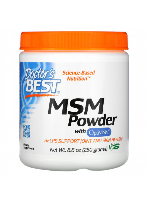 Doctor's Best, MSM Powder with OptiMSM, 8.8 oz (250 g)