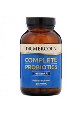 Dr. Mercola, Complete Probiotics, 70 Billion CFU, 90 Capsules