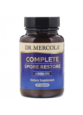 Dr. Mercola, Complete Spore Restore, 4 Billion CFU, 30 Capsules