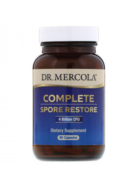 Dr. Mercola, Complete Spore Restore, 4 Billion CFU, 90 Capsules