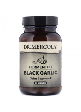 Dr. Mercola, Fermented Black Garlic, 60 Capsules