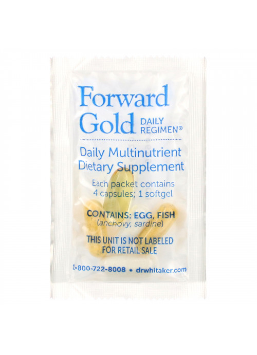 Dr. Whitaker, Forward Gold Daily Regimen, For Adults 65+, 60 Packets