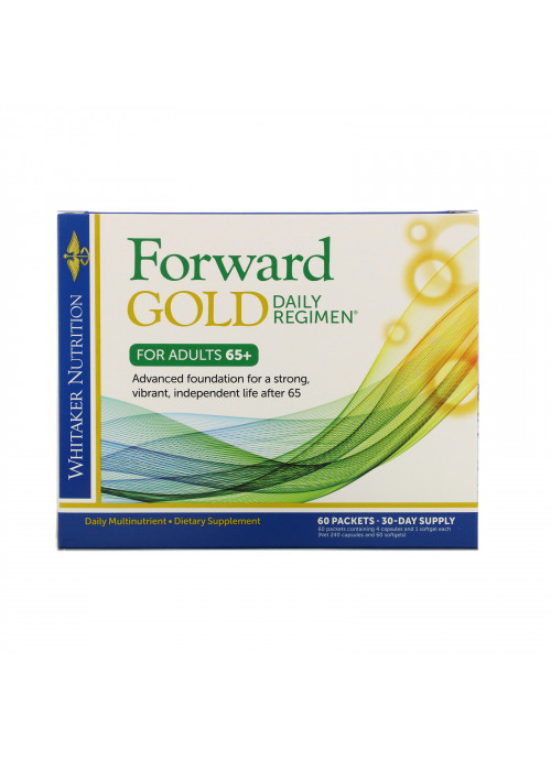 Dr. Whitaker, Forward Gold Daily Regimen, For Adults 65+, 60 Packets