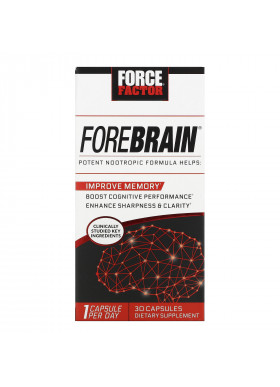 Force Factor, Forebrain, 30 Capsules