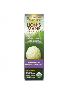 Fungi Perfecti, Lion's Mane Extract, Memory & Nerve Support, 1 fl oz (30 ml)