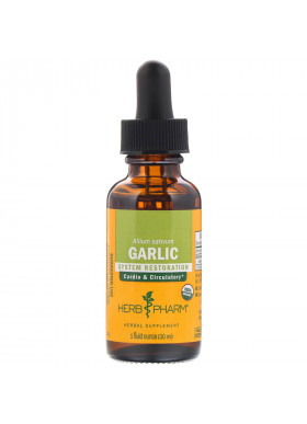 Herb Pharm, Garlic, Allium Sativum, 1 fl oz (30 ml)