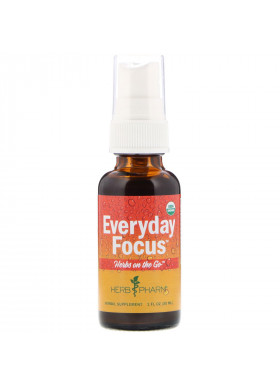 Herb Pharm, Herbs on the Go, Everyday Focus, 1 fl oz (30 ml)