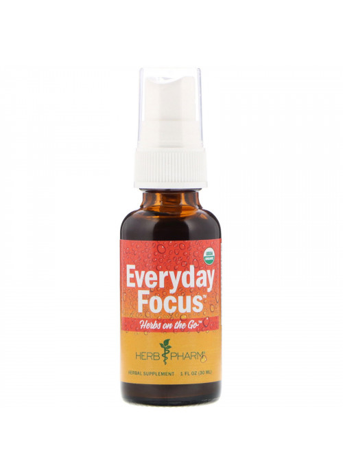 Herb Pharm, Herbs on the Go, Everyday Focus, 1 fl oz (30 ml)