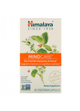 Himalaya, MindCare, 60 Vegetarian Capsules