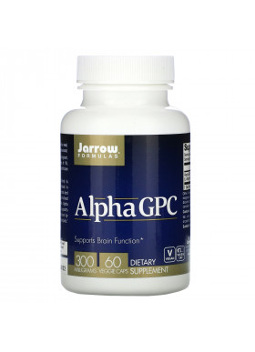 Jarrow Formulas, Alpha GPC, 300 mg, 60 Veggie Caps