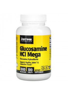 Jarrow Formulas, Glucosamine HCL Mega, 1,000 mg, 100 Tablets