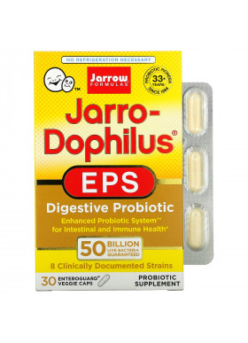Jarrow Formulas, Jarro-Dophilus EPS, 50 Billion, 30 Enteroguard Veggie Caps