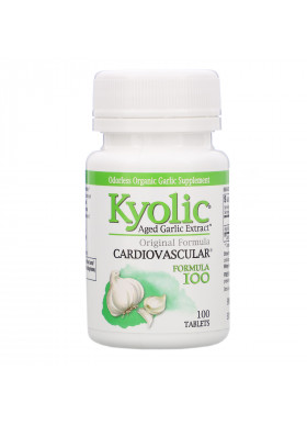 Kyolic, Aged Garlic Extract, Cardiovascular, Formula 100, 100 Tablets