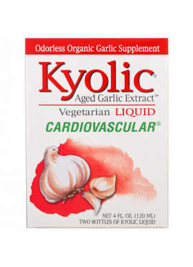 Kyolic, Aged Garlic Extract, Cardiovascular, Liquid, 2 bottles, 2 fl oz (60 ml) Each