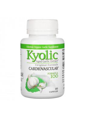 Kyolic, Aged Garlic Extract, Cardiovascular, Original Formula, 100 Capsules