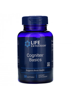 Life Extension, Cognitex Basics, 30 Softgels