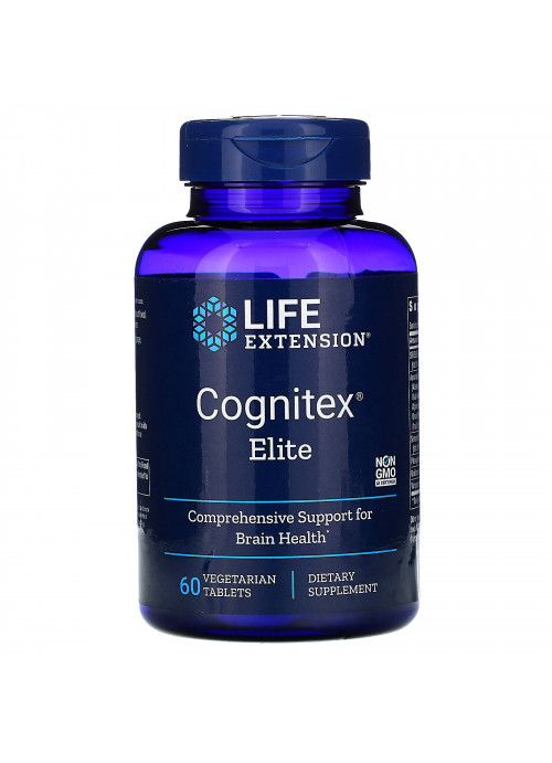 Life Extension, Cognitex Elite, 60 Vegetarian Tablets