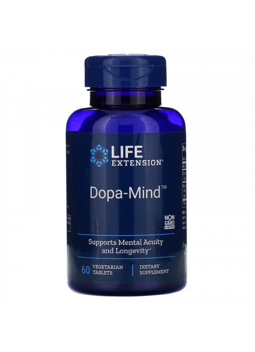 Life Extension, Dopa-Mind, 60 Vegetarian Tablets