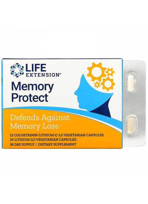 Life Extension, Memory Protect, 36 Vegetarian Capsules