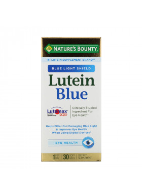 Nature's Bounty, Lutein Blue, 30 Softgels