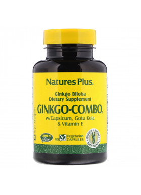 Nature's Plus, Ginkgo-Combo, 90 Vegetarian Capsules