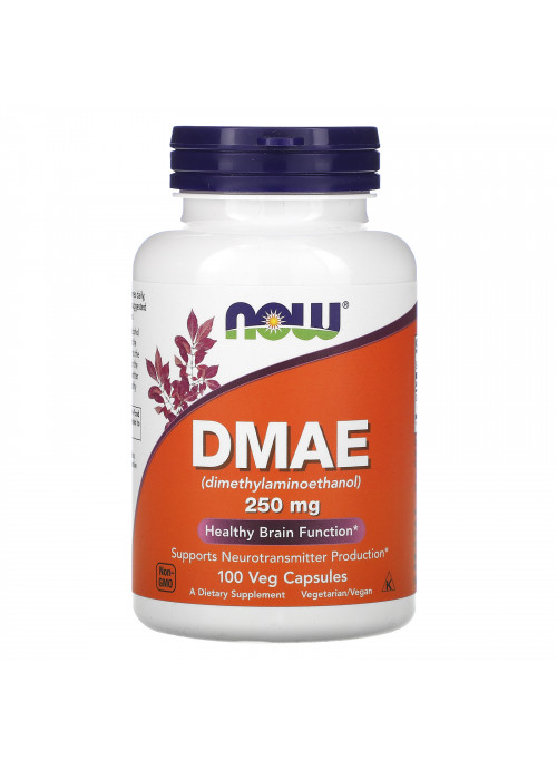 Now Foods, DMAE, 250 mg, 100 Veg Capsules