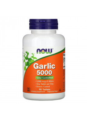 Now Foods, Garlic 5000, 90 Tablets