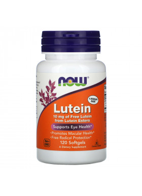 Now Foods, Lutein, 10 mg, 120 Softgels