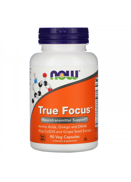 Now Foods, True Focus, 90 Veg Capsules