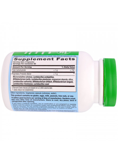 Nutrition Now, PB 8 With Lactobacillus & Bifidobacterium, 120 Vegetarian Capsules