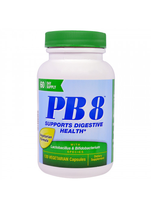 Nutrition Now, PB 8 With Lactobacillus & Bifidobacterium, 120 Vegetarian Capsules