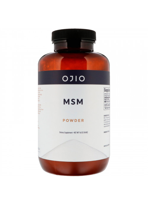 Ojio, MSM Powder, 16 oz (454 g)