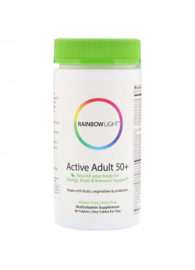 Rainbow Light, Active Adult 50+, 90 Tablets