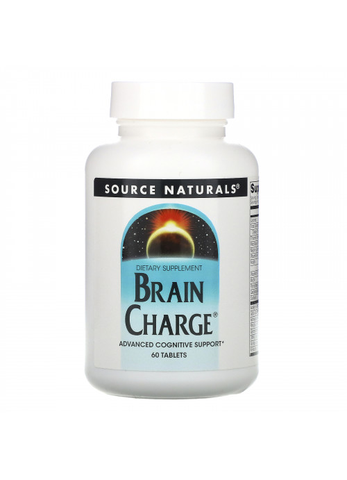 Source Naturals, Brain Charge, 60 Tablets