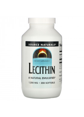 Source Naturals, Lecithin, 1,200 mg, 200 Softgels