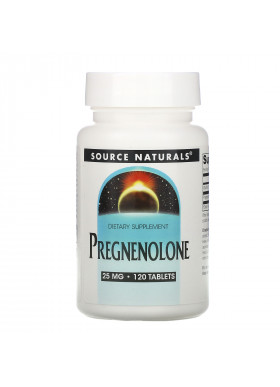 Source Naturals, Pregnenolone, 25 mg, 120 Tablets