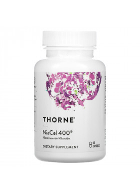 Thorne Research, NiaCel 400, 60 Capsules