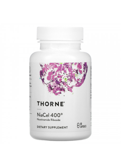 Thorne Research, NiaCel 400, 60 Capsules