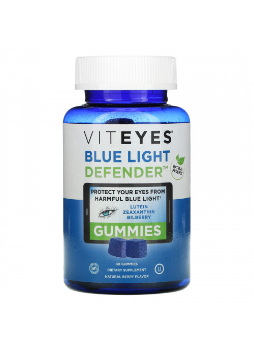 Viteyes, Blue Light Defender, Natural Berry, 30 Gummies