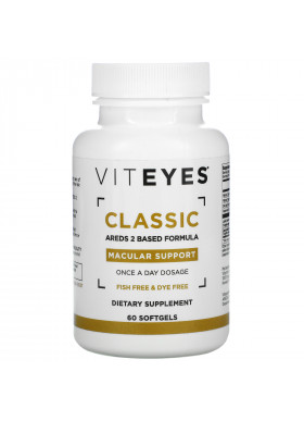 Viteyes, Classic Macular Support, AREDS 2 Based Formula, 60 Softgels