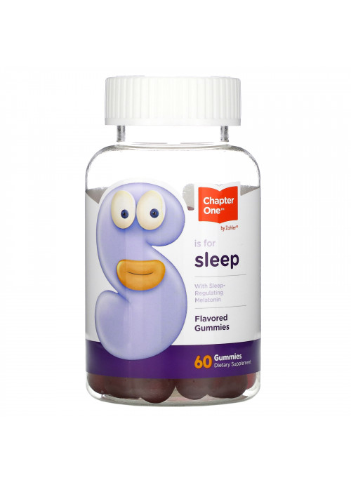 Chapter One, S Is For Sleep with Melatonin, Flavored Gummies, 60 Gummies