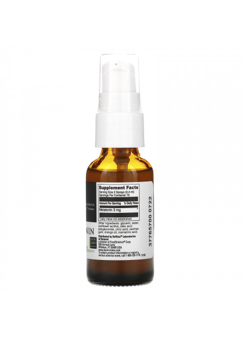 DaVinci Laboratories of Vermont, Liposomal Melatonin Spray, 1 fl oz (30 ml)