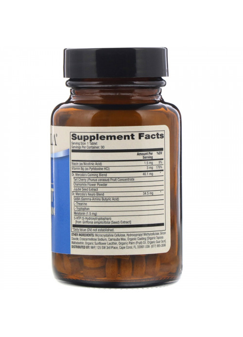 Dr. Mercola, Sleep Support with Melatonin, 90 Tablets