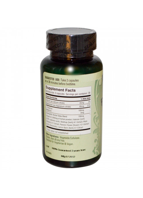 Earth's Bounty, Sleep Perfect, 60 Vegetarian Capsules