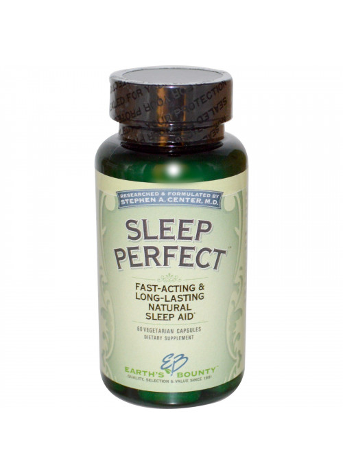 Earth's Bounty, Sleep Perfect, 60 Vegetarian Capsules