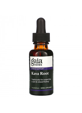 Gaia Herbs, Kava Root, 1 fl oz (30 ml)