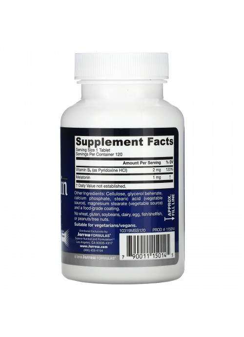 Jarrow Formulas, Melatonin Sustain, 120 Tablets