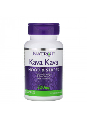 Natrol, Kava Kava, 200 mg, 30 Capsules